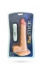 Вибратор TOYFA RealStick Nude реалистичный, 7 режимов вибрации, 17 см