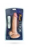 Вибратор TOYFA RealStick Nude реалистичный, 7 режимов вибрации, 17 см