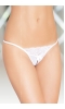 Стринги SoftLine Collection открытые чёрные-S/M