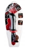 Вибратор TOYFA Black&amp;Red с двойным мотором, силиконовый, черный, 15 см, Ø5 см