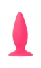 Анальная втулка TOYFA POPO Pleasure силиконовая, розовая, 9 см
