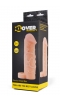 Насадка ToyFa XLover Increase+ для увеличения размера, реалистичная, с кольцом, 17 см