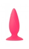 Анальная втулка TOYFA POPO Pleasure силиконовая, розовая, 10 см