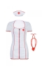 Костюм медсестры Candy Girl Angel (платье, стринги, головной убор, стетоскоп), X/L
