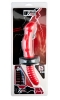 Анальный вибратор TOYFA Black&amp;Red, силиконовый, красный, 16,5 см