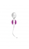 Вагинальные шарики из силикона L1 LOVE BALLS WHITE LIGHT VIOLET D 3,7 см