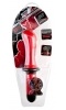 Вибратор TOYFA Black&amp;Red с двойным мотором, силиконовый, красный, 15 см, Ø5 см