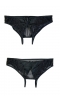 Эротические трусики Erolanta Lingerie Collection из стрейч-сетки черные (42-44)