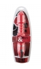 Вибратор TOYFA Black&amp;Red, 10 режимов вибрации, красный, 28 см, Ø4,5 см