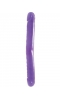Фаллоимитатор Twinzer, фиолетовый, 30 см