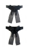 Эротические трусики Erolanta Lingerie Collection из стрейч-сетки с бантом, черные (42-44)
