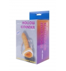 Фаллопротез Dream Toys, реалистичный, полый, ПВХ, 18,5 см