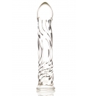 Фаллоимитатор Sexus Glass, стеклянный, 17 см
