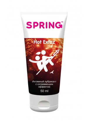 Гель-любрикант SPRING Hot Extaz- 50мл,согревающий