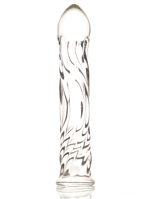 Фаллоимитатор Sexus Glass, стеклянный, 17 см
