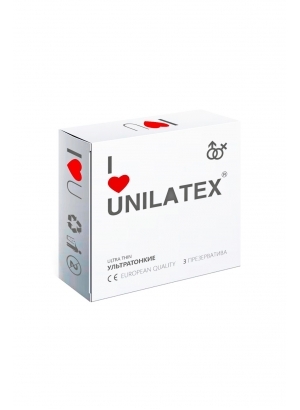 Презервативы Unilatex Natural Ultrathin  №3  ультратонкие
