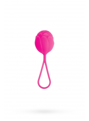 Вагинальный шарик TOYFA A-toys силиконовый, розовый, Ø3,5 см