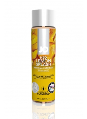 Съедобный лубрикант со вкусом лимона JO H2O Lubricant Lemon Splash 120 мл