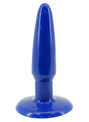 Анальная втулка, 10 см, синий