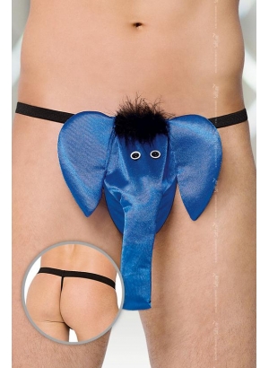 Стринги мужские Слон синие