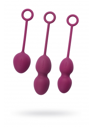 Набор вагинальных шариков Svakom Nova, силикон, фиолетовый