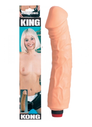 Вибратор Dream Toys King Kong, реалистичный, PVC, 28 см