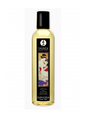 Массажное масло Shunga Флора, возбуждающее, натуральное, 250 мл