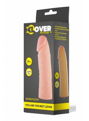 Насадка ToyFa XLover Increase+ для увеличения размера, реалистичная, 18 см