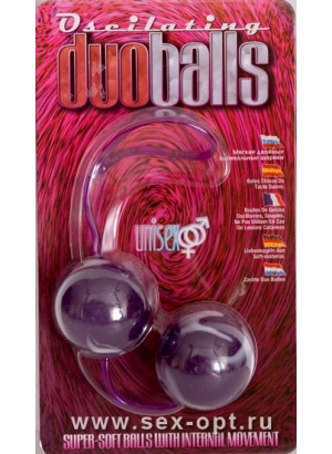 Вагинальные шарики Dream Toys, супермягкие, фиолетовые, Ø3,5 см