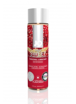 Съедобный лубрикант со вкусом граната  JO H2O Lubricant Sweet Pommegranate 120 мл