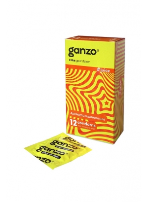 Презервативы Ganzo Juice №12 Ароматизированные ШТ