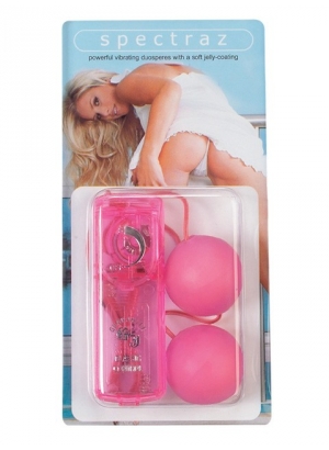 Вагинальные шарики Dream Toys с вибрацией, розовые, Ø3,5 см