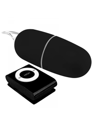 Виброяцо MP3 беспроводное, 20 режимов, черное